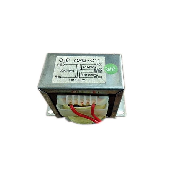 ترانس کاهنده 220 به 10/0.2 و 24/5 ولت AC مدل (7642*C11)