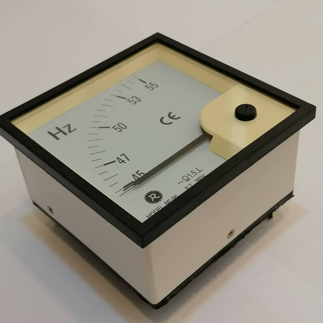 فرکانس متر 45Hz تا 55Hz مدل BE-96 P.T 380V