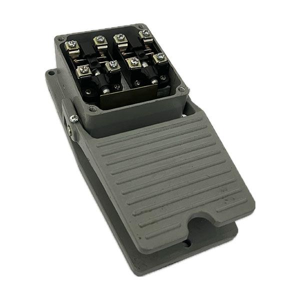 پدال صنعتی برقی حفاظ دار SFMS-2 (لیمیت سوئیچ دو تایی) سه نما
