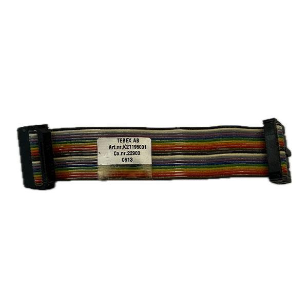 کابل فلت رنگی دو سر کانکتور آی دی سی IDC 2x10 (2.54 میلی متر) طول 11 سانتیمتر (آلمانی)