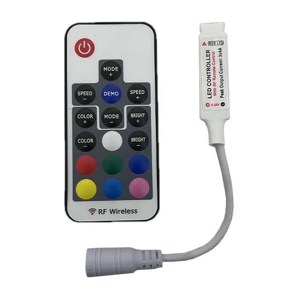 درایور ریموتی ال ای دی مدل LED RGB 12A RF