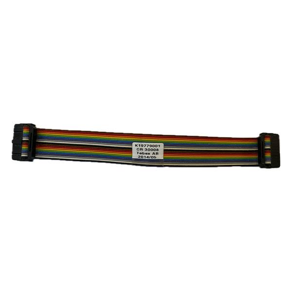 کابل فلت رنگی دو سر کانکتور آی دی سی IDC 2x10 (2.54 میلی متر) طول 20 سانتیمتر (آلمانی)
