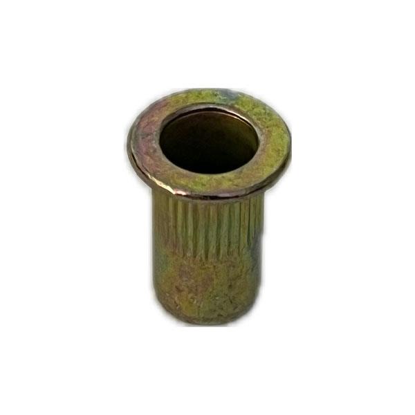 مهره پرچی M5 لبه دار آهنی