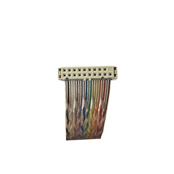 کابل فلت رنگی تویست و کانکتور آی دی سی IDC 2x10 (2.54 میلی متر) طول 100 سانتیمتر (آلمانی)