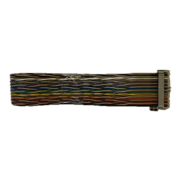 کابل فلت رنگی تویست دو سر کانکتور آی دی سی IDC 2x20 (2.54 میلی متر) طول 45 سانتیمتر (آلمانی)