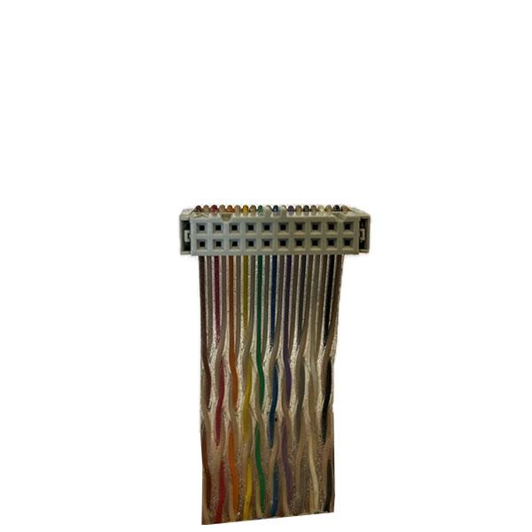 کابل فلت رنگی تویست دو سر کانکتور آی دی سی IDC 2x20 (2.54 میلی متر) طول 45 سانتیمتر (آلمانی)