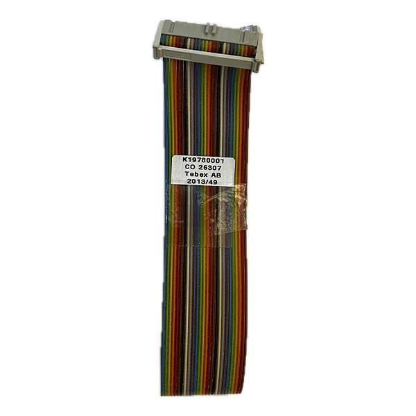 کابل فلت رنگی و کانکتور آی دی سی IDC 2x13 (2.54 میلی متر) طول 53 سانتیمتر (آلمانی)