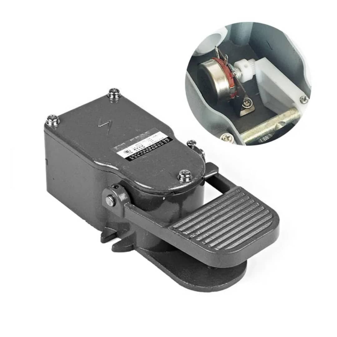 پدال ولومی کلید دار صنعتی مدل (FOOT SWITCH KW11-10KQ WITCH SWITCH)